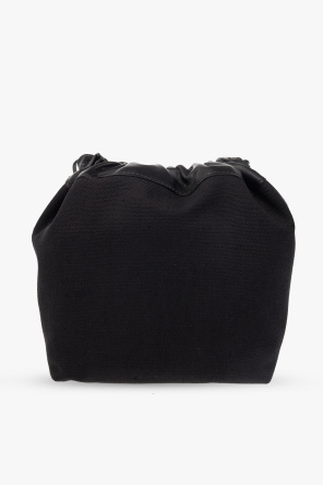 Black 'Dumpling' bucket bag JIL SANDER - jil sander curved